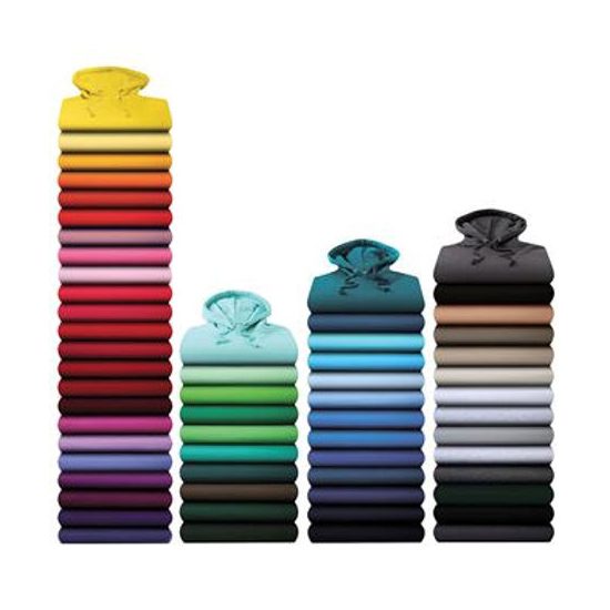 hoodies in various colours